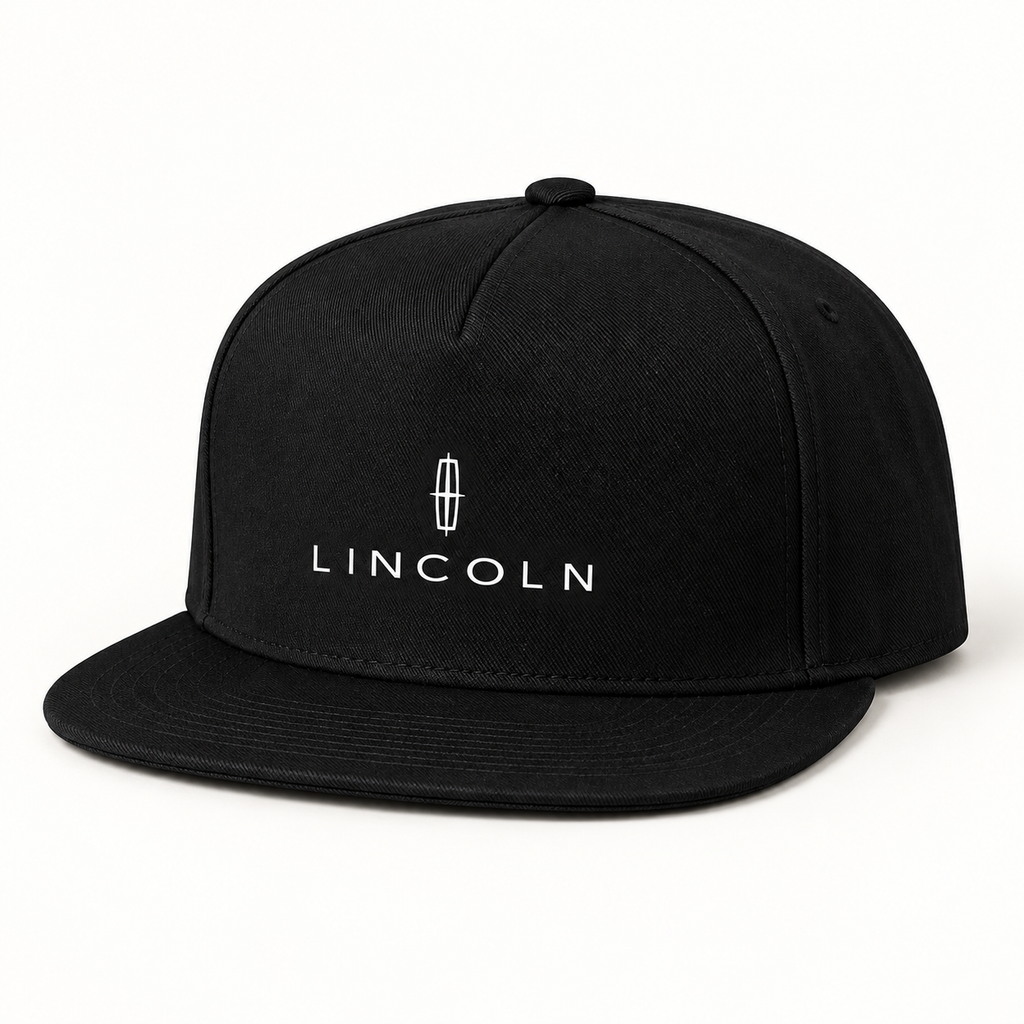 Lincoln Car Snapback Hat | Color: Black | Image 2