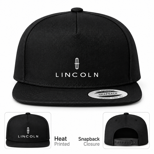 Lincoln Car Snapback Hat improved main image