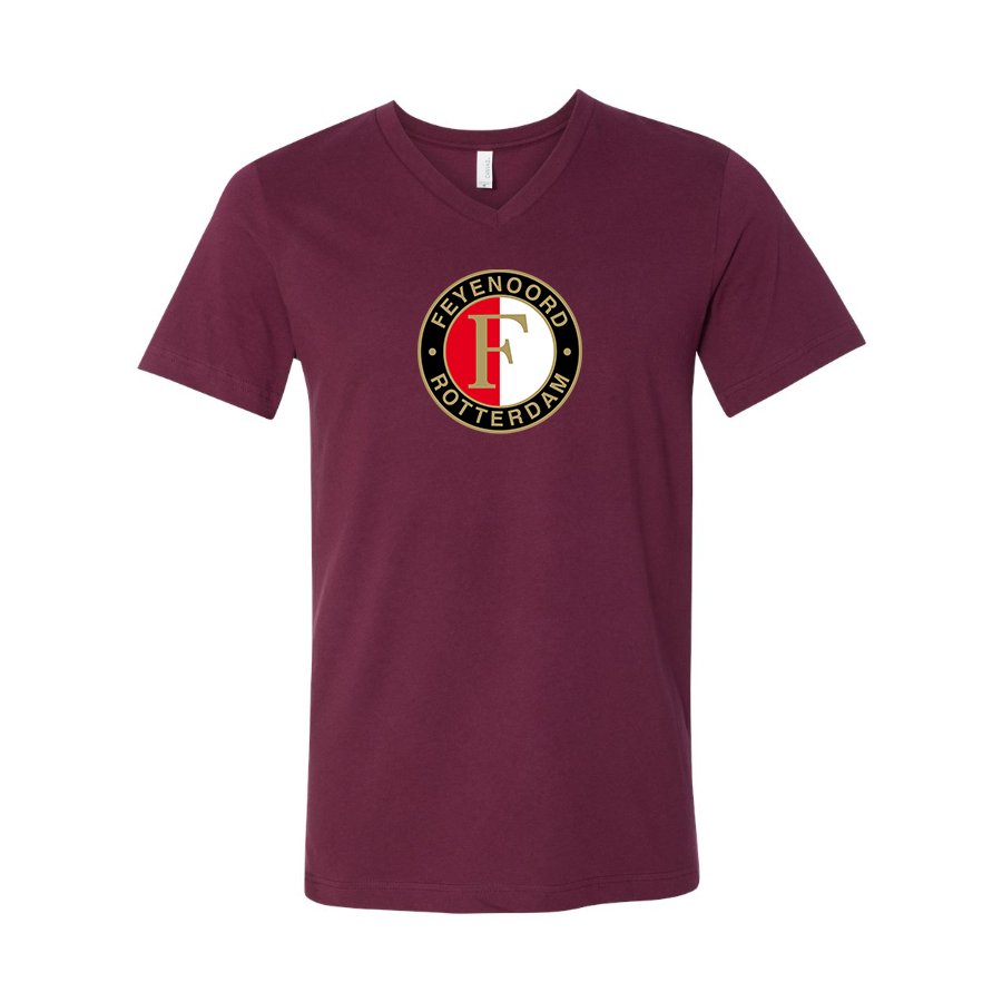 Men’s Feyenoord FC - BELLA + CANVAS - Jersey V-Neck Tee - 3005