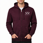 Men’s Infiniti Luxury Car Zipper Hoodie
