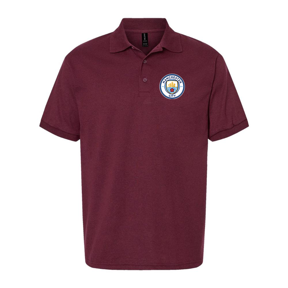Men's Manchester City Soccer Dry Blend Polo