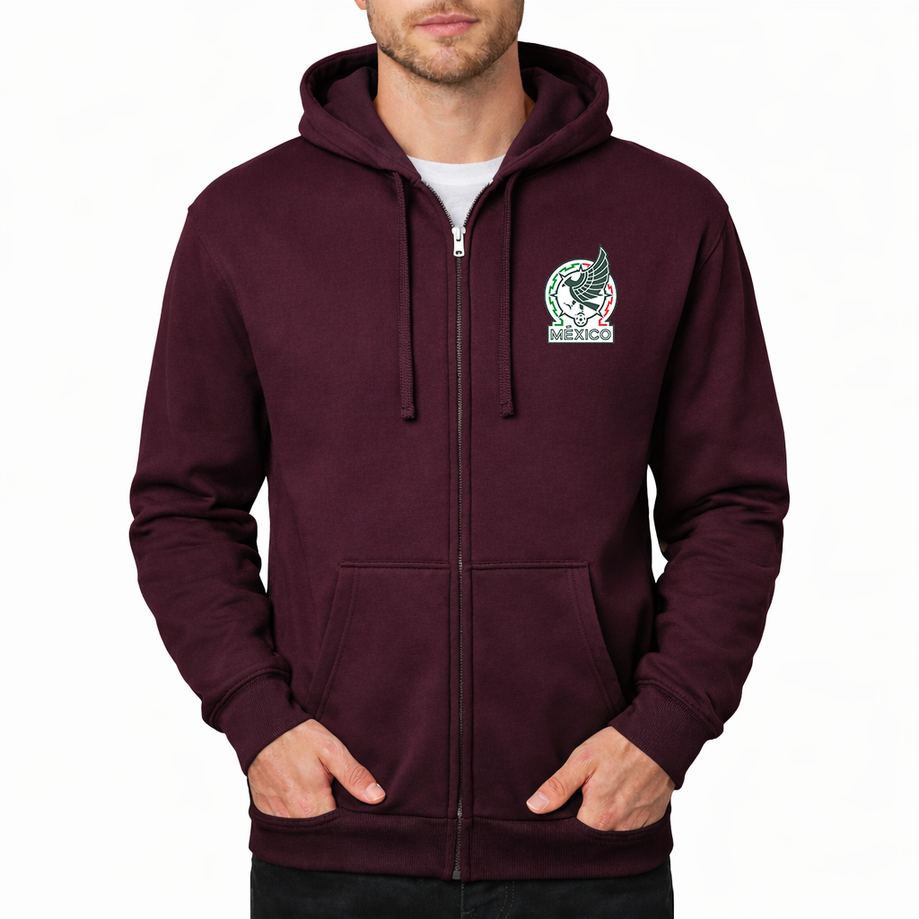 Men’s Mexico Soccer Zipper Hoodie