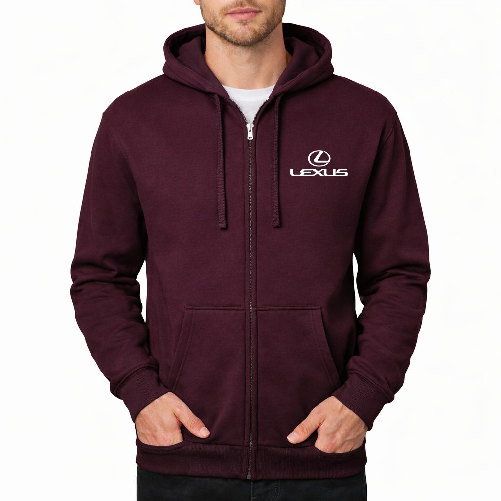 Men’s Lexus Car Zipper Hoodie