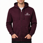 Men’s Lexus Car Zipper Hoodie