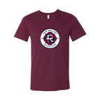 Men’s  New England Revolution FC - BELLA + CANVAS - Jersey V-Neck Tee - 3005