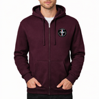 Men’s Ford Mustang Motorsport Car Zipper Hoodie
