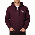 Men’s Mercedes-Benz Luxury Car Zipper Hoodie