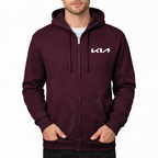 Men’s Kia Car Zipper Hoodie