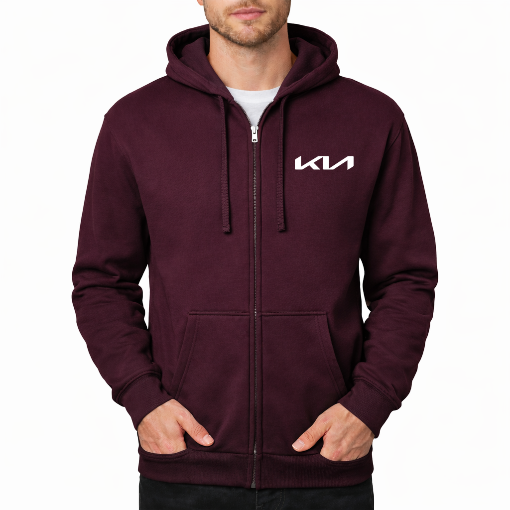 Men’s Kia Car Zipper Hoodie