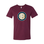 Men’s Inter Milan Soccer - BELLA + CANVAS - Jersey V-Neck Tee - 3005