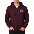 Men’s Hyundai Car Zipper Hoodie
