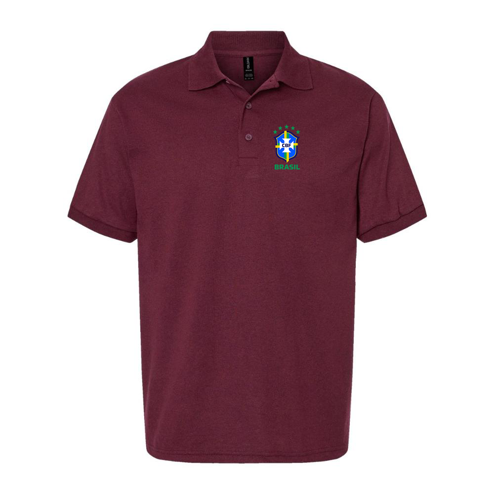 Men's Brasil National Soccer Team Dry Blend Polo