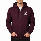 Men's Louis Vuitton Zipper Hoodie