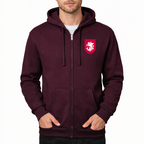 Men's Georgia National Soccer Team Zipper Hoodie