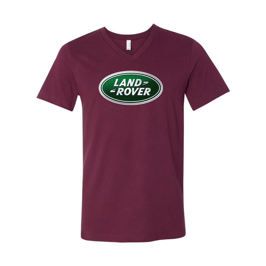 Men’s Land Rover Car - BELLA + CANVAS - Jersey V-Neck Tee - 3005