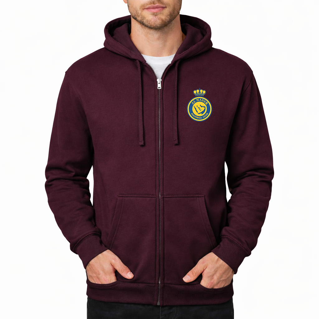 Men's Al Nassr FC Zipper Hoodie