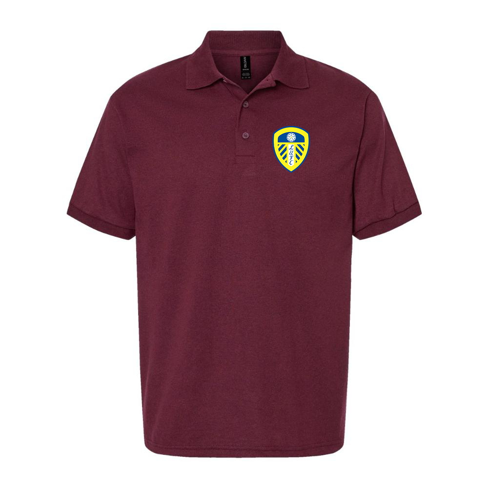 Men's Leeds United Football Club Dry Blend Polo