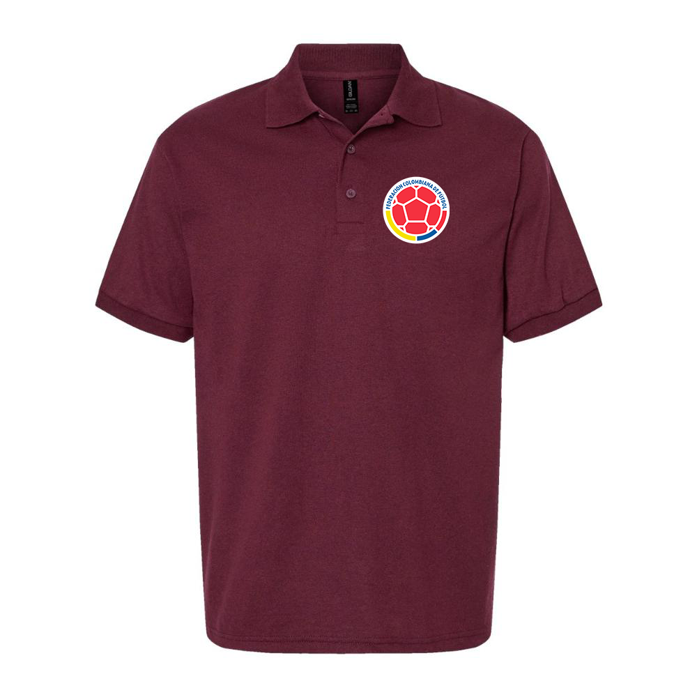 Men's Colombia National Soccer Team Dry Blend Polo