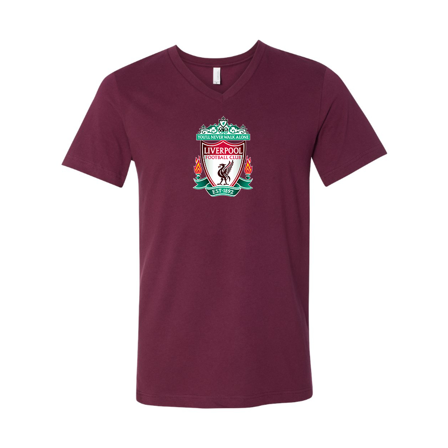 Men’s  Liverpool Football Club Est.1892 - BELLA + CANVAS - Jersey V-Neck Tee - 3005