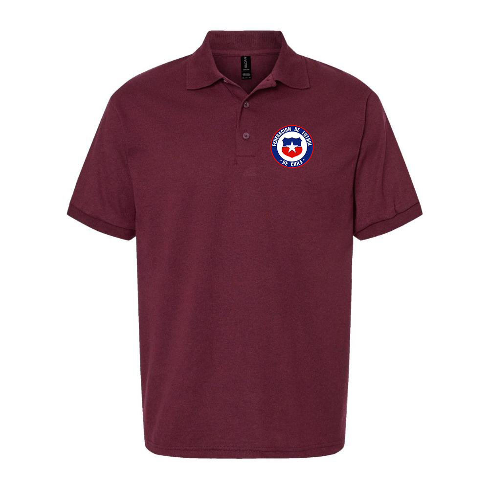 Men's Chile National Soccer Team  Dry Blend Polo