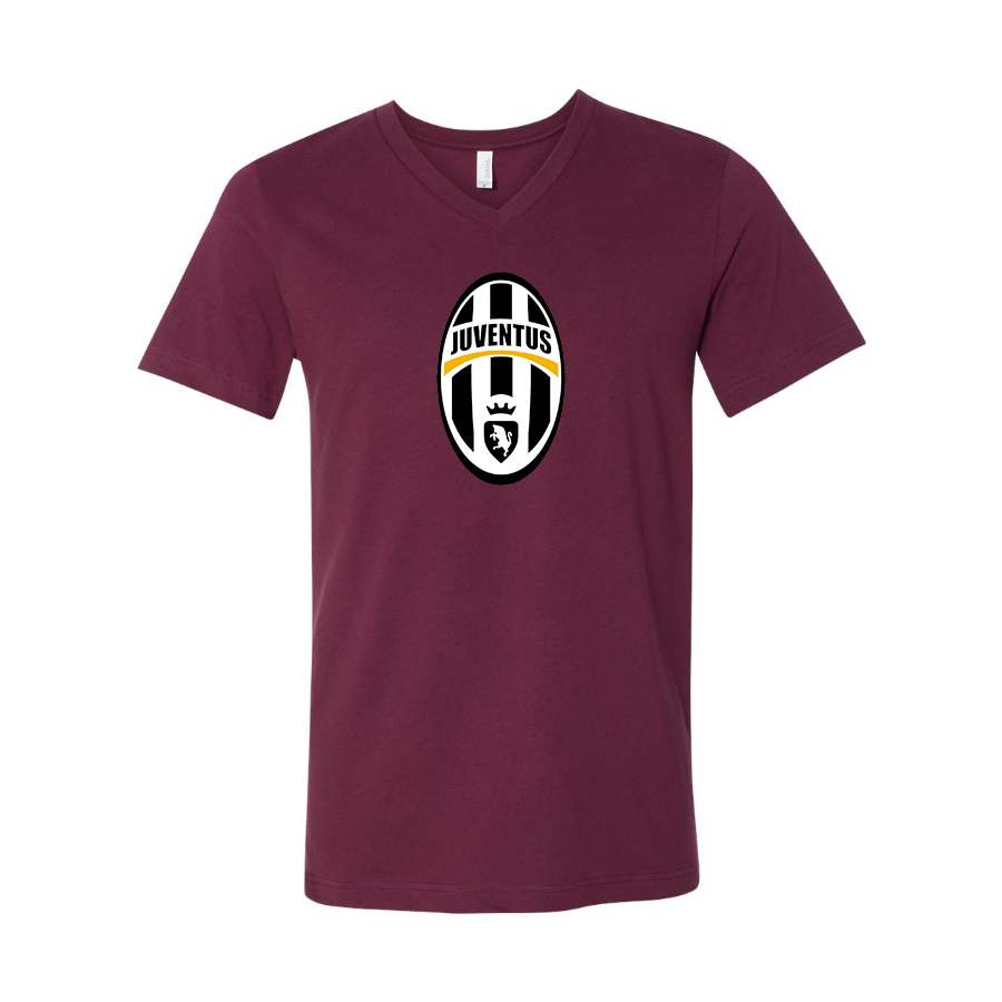 Men’s Juventus Football Club Classic - BELLA + CANVAS - Jersey V-Neck Tee - 3005