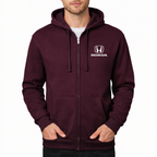 Men’s Honda Motorsport Car Zipper Hoodie