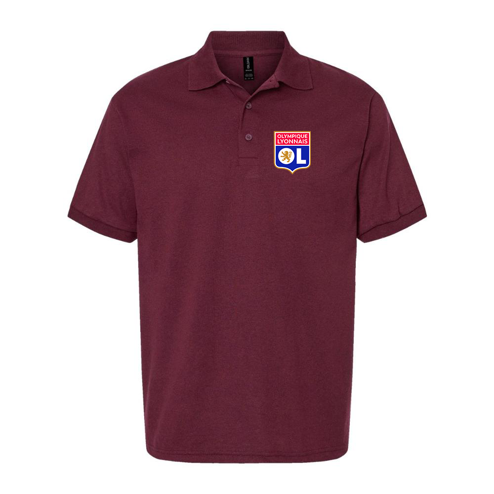 Men's Olympique Lyonnais FC Dry Blend Polo