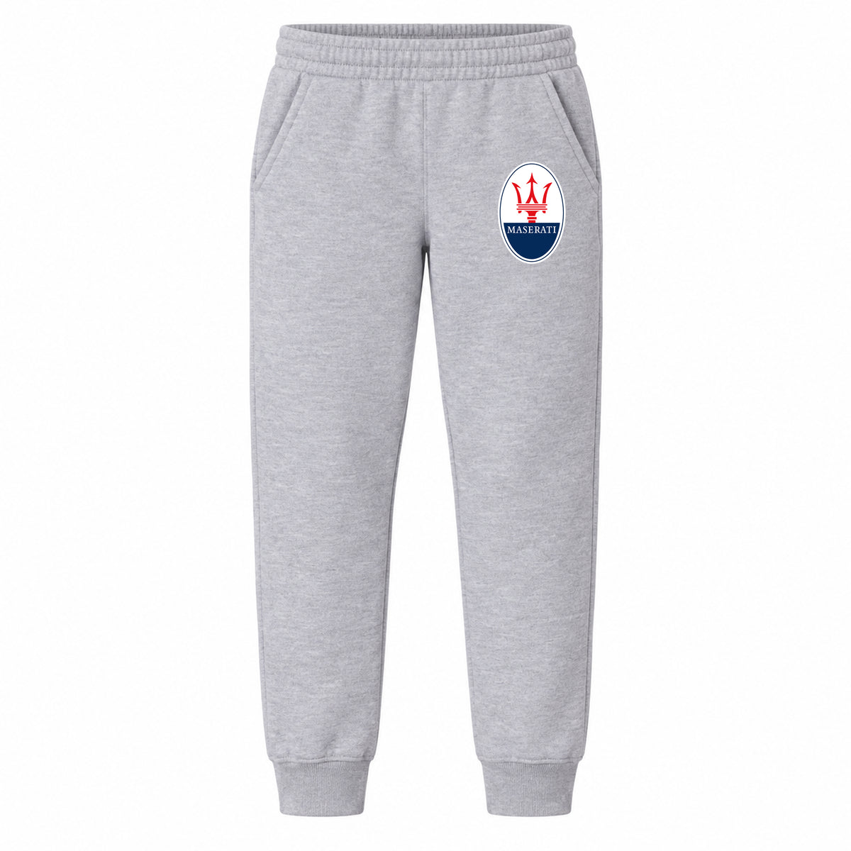 Maserati youth jogger sweatpants in Grey, Youth Large ages 10–12