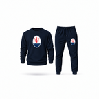 Men's Maserati Sweatshirt Joggers Set | Color: Navy | Main
