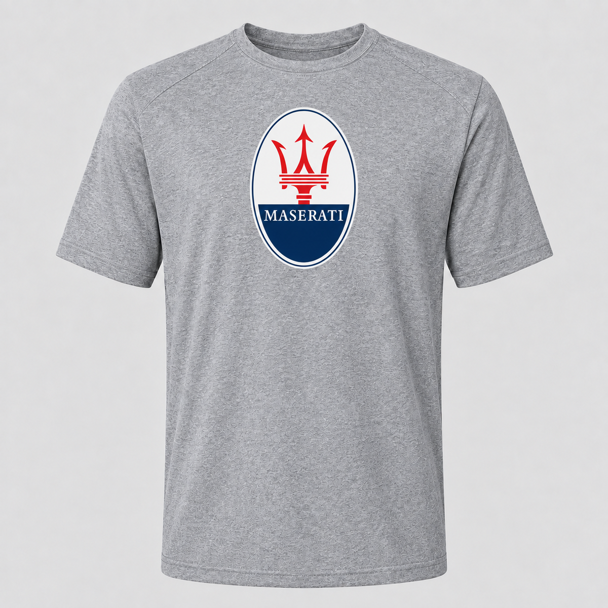 Maserati polyester T-shirt — Grey — original logo