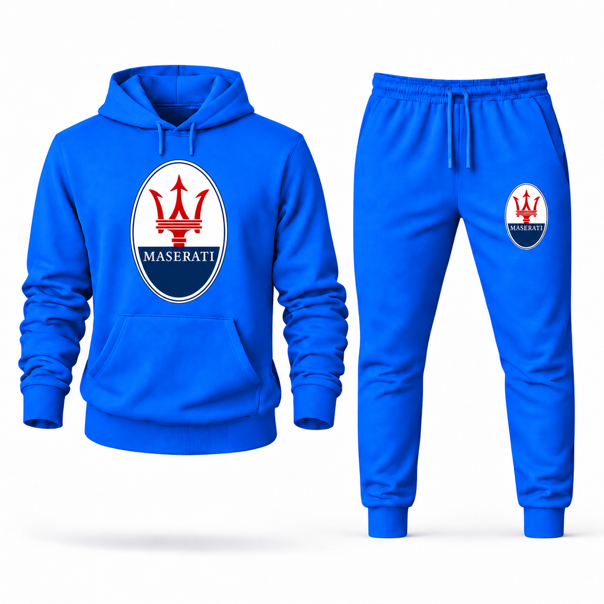 Maserati Azure hoodie joggers set front
