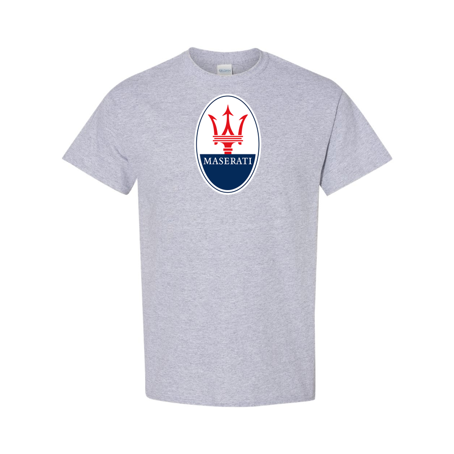 Youth Kids Maserati Car Cotton T-Shirt | Color: Grey | Main
