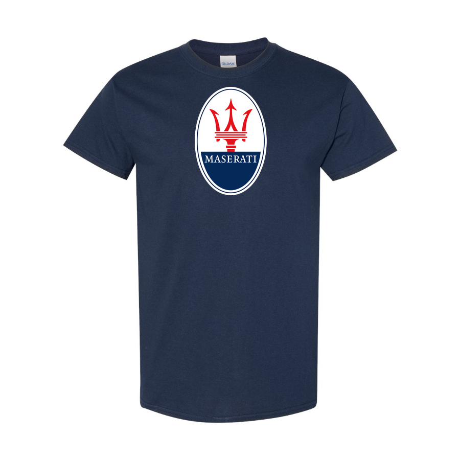Youth Kids Maserati Car Cotton T-Shirt | Color: Navy | Main