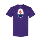 Youth Kids Maserati Car Cotton T-Shirt | Color: Purple | Main