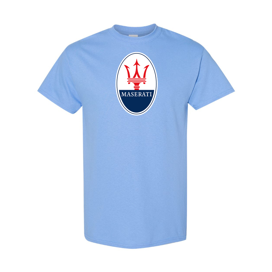 Youth Kids Maserati Car Cotton T-Shirt | Color: Sky Blue | Main