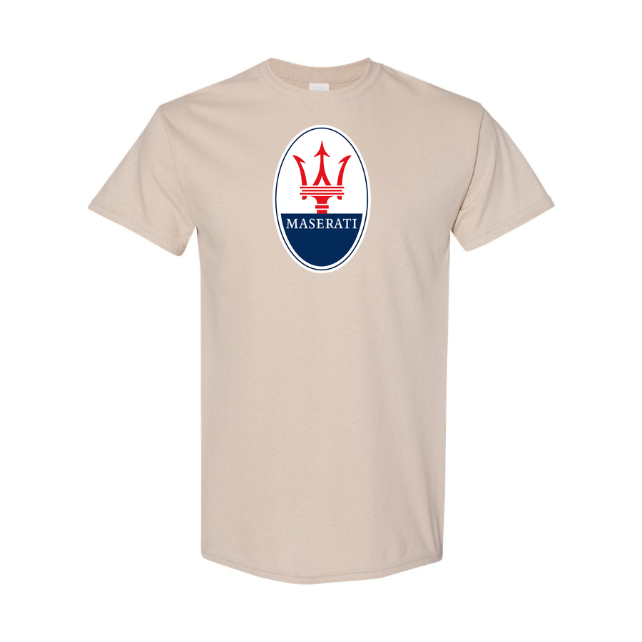 Youth Kids Maserati Car Cotton T-Shirt | Color: Tan | Main