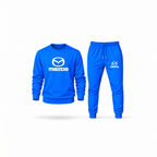 Men's Mazda Sweatshirt Joggers Set | Color: Azure | Main