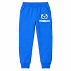 Mazda youth jogger sweatpants in Blue, Youth Large ages 10–12