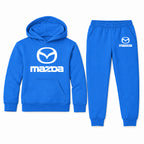 Mazda youth hoodie jogger set, Blue, Youth Large ages 10–12
