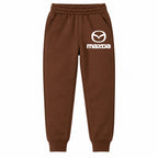 Mazda youth jogger sweatpants in Brown, Youth Large ages 10–12