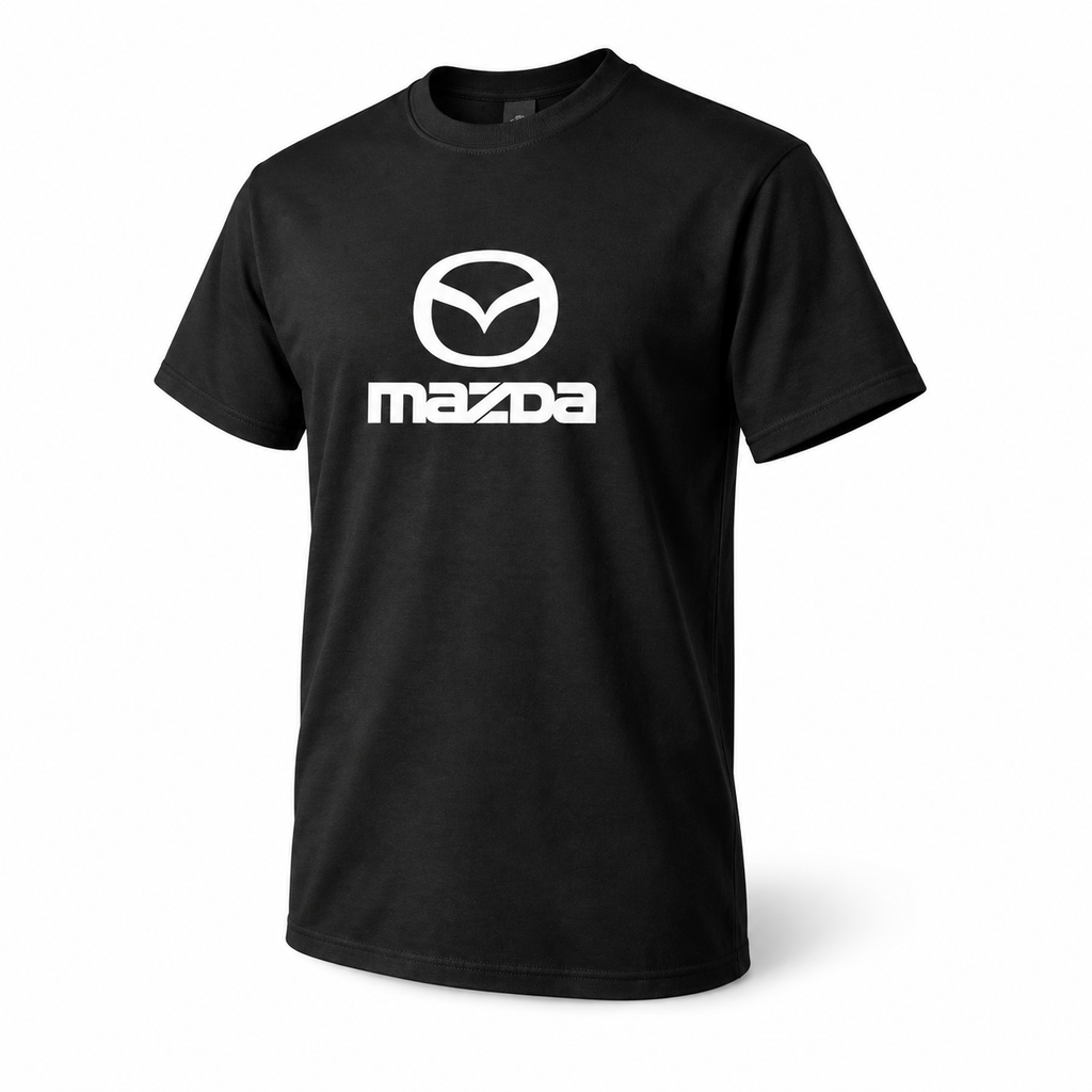 Mazda cotton T-shirt | Color: Black | Image 2