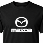 Mazda cotton T-shirt | Color: Black | Image 3