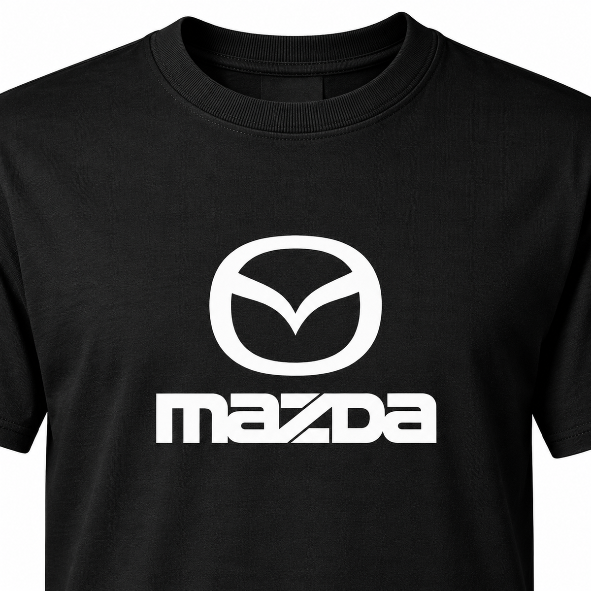Mazda cotton T-shirt | Color: Black | Image 3