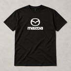 Mazda cotton T-shirt | Color: Black | Image 4