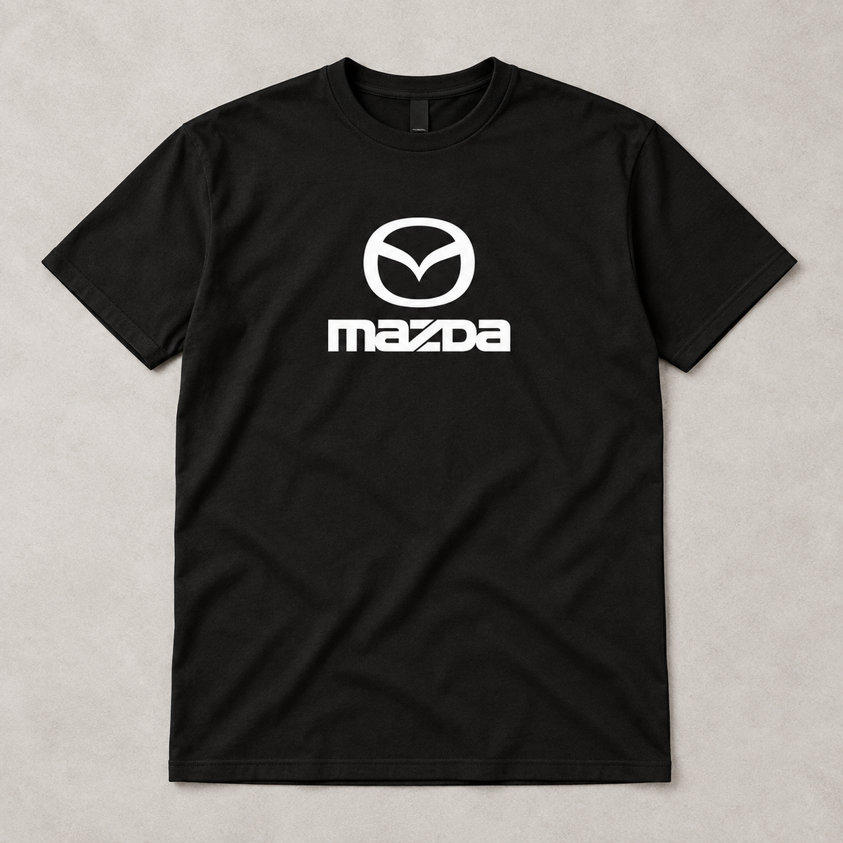Mazda cotton T-shirt | Color: Black | Image 4