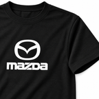 Mazda cotton T-shirt | Color: Black | Image 5