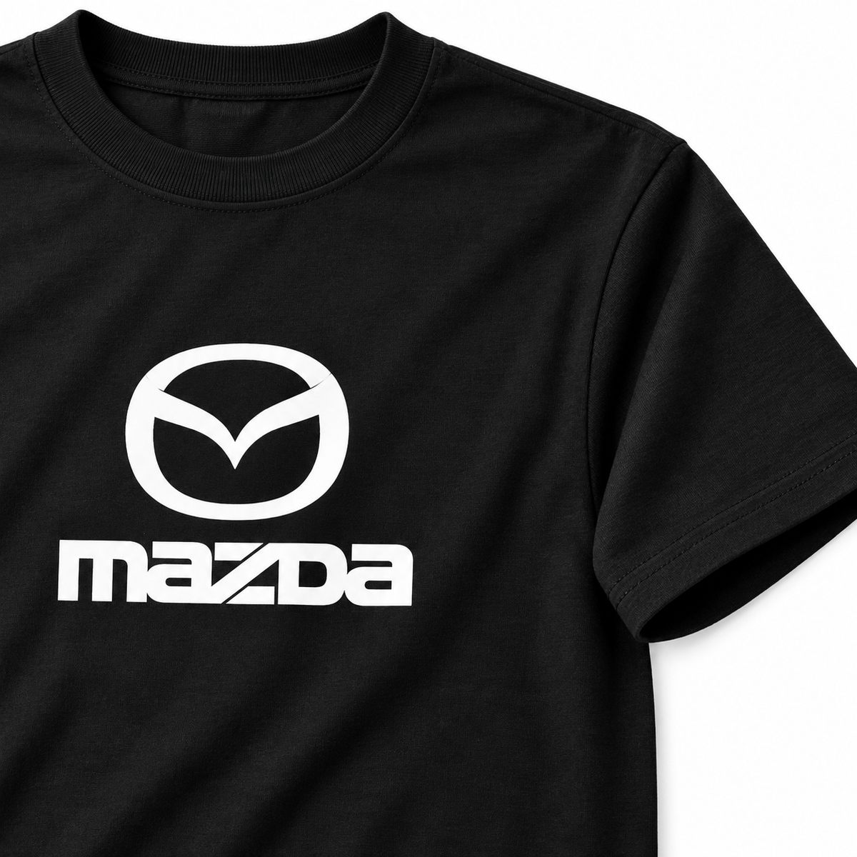 Mazda cotton T-shirt | Color: Black | Image 5
