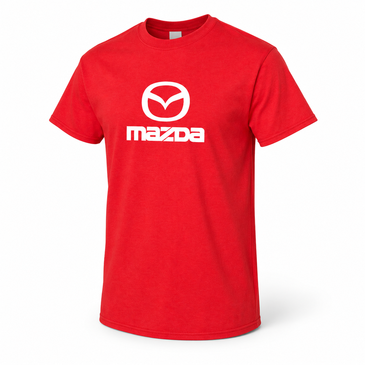 Mazda cotton T-shirt | Color: Red | Image 2