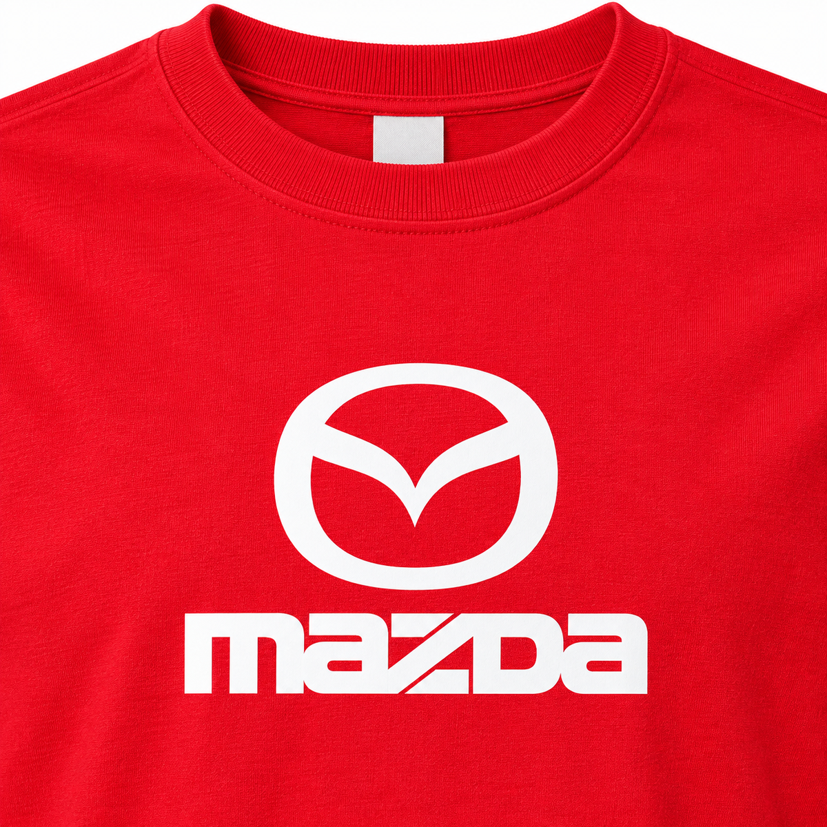 Mazda cotton T-shirt | Color: Red | Image 3