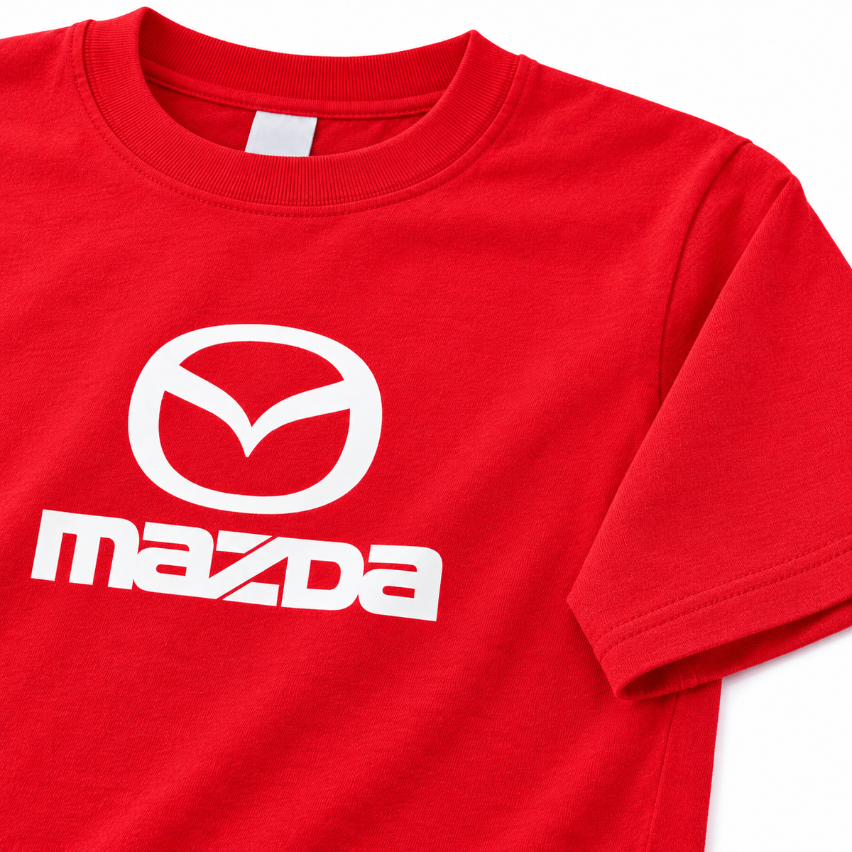 Mazda cotton T-shirt | Color: Red | Image 5